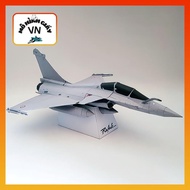 Rafale B Fighter Assembly Paper Model
