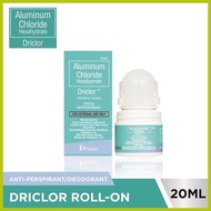 ◶ ✸ ❖ DRICLOR Aluminum Chloride Hexahydrate Topical Antiperspirant 20ml