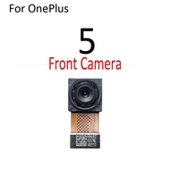 ด้านหน้าเซลฟี่หลังกล้องหลักสายเคเบิลงอได้ OnePlus 3ซ่อมแซมชิ้นส่วนสำหรับ3T 5 5T 6 6T 7 7T Pro