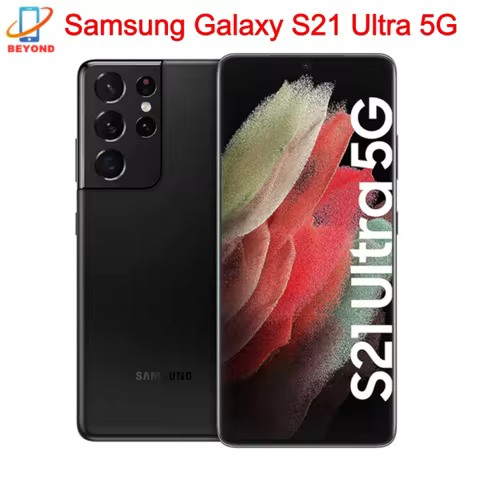 C Samsung Galaxy S21 Ultra 5G G998U S21U 6.8" ROM 128/256/512GB RAM 12/16GB Snapdragon NFC Original 