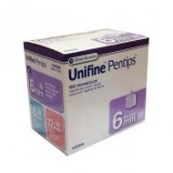 Unifine Pentips 31G (0.25mm x 6mm) 100 needles