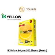 IK Yellow 80gsm 500 Sheets (Ream)