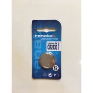 Blister of 1 Japanese 2430 CR2430 RENATA battery