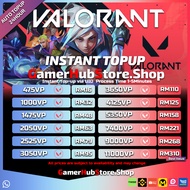 (GAMERHUBSTORE)[AUTO/SELF DELIVERY]VALORANT TOPUP POINT VP MURAH 2050/2525/3050/3650/4100/4650/5350