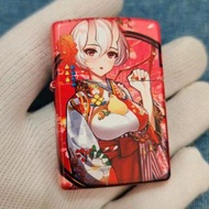 🌿全新正貨🌿zippo 櫻花際 月光少女彩繪 純銅煤油打火機