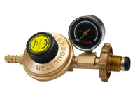 TOKINA GOLD SERIES TGR/Industrial LPG Regulator  Adjustable Pressure Knob with gauge and anti-explod