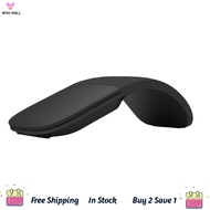 【WVH】-Bluetooth Folding Wireless Mouse Foldable Arc Touch Mini Mice Ergonomic Ultra Thin Silent Gami