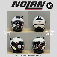 NOLAN HELMETS N40-5 PLAIN SPECIAL N-COM (015 MADE IN ITALY OPEN FACE DOUBLE VISOR HELMET NOLAN SERIE
