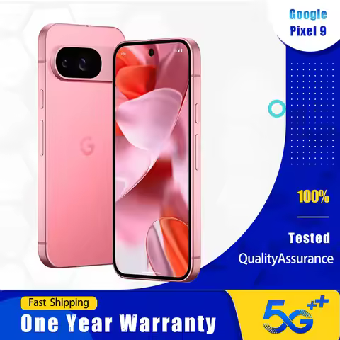 Original Google Pixel 9 5G Mobile Phone eSIM NFC 12GB RAM 128GB ROM 120Hz 6.3'' 48MP+50MP+10.5MP Ten