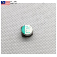 3PCS Japanese-Grade 150uF 6.3V 105°C, SMD Capacitor, 8mm x 6mm