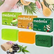 印度MEDIMIX~綠寶石皇室藥草浴美肌皂(125g) 檀香／寶貝／草本 款式可選