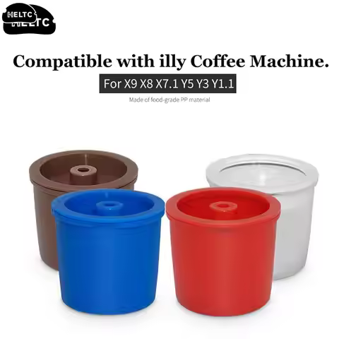 Kitchen Reusable Coffee Filter Iperespresso Capsule Refillable Coffee Capsulone Cup Compatible Illy 