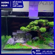 Mini Fish Tank Dimensions Length 25cm, Width 13cm, Height 15cm Color Changing Light