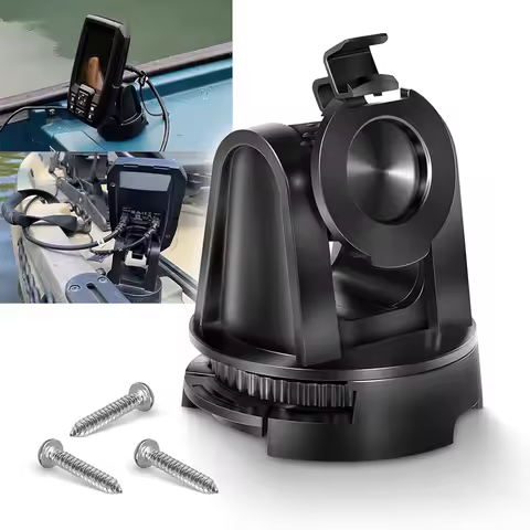 010-12439-10 Secure Tilt/Swivel Mount for Garmin Striker Plus 4/4Cv- Kayaking, Ice Fishing, Boating,
