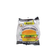 Ramly Beef Burger Patties - Original Flavor, 6 pieces, Perfect for Grilling and Sandwiches
