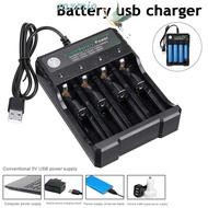 MXMIO Battery Charger AC 110V 220V Dual Lithium Battery Intelligent Li-ion Battery 18650/18500/16340/14500/26650 For 18650 Charging