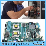 valuemalls Gugxiom LGA1356 Server Motherboard for E5 2400 V2 Series  Single Socket C602 Chipset 8 Ch