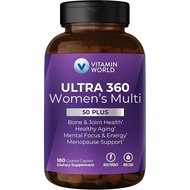 Vitamin World Ultra 360 Multivitamin for Women 50 Plus, Women's 50+ Multivitamin with Minerals & Her