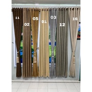 Ready JT Hot Sale! Gorden Gisel Gorden Pintu Jendela Blackout Polos