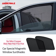 Car Side Rear Window Sunshade for Mini Cooper F54 F55 F60 R55 R60 Countryman Visor Window Anti-Mosqu
