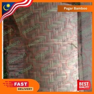 Pagar Bamboo Tikar Mengkuang Buatan Tangan Tikar Mengkuang Asli Tikar Buluh Bamboo Mat