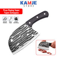 KAMJE Pisau Daging Dapur Super Tajam Bahan Baja Anti Karat Stainless