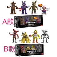 現貨有實拍圖FUNKO玩具熊的五午夜後宮Five Nights at Freddy遊戲周邊一套四款模型官方手辦公仔玩偶