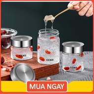 Set of 3 premium glass bird's nest jars CCKO CK9317 Hanrui Shop VN