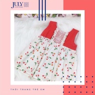 June& River cherry dress (1-5 years old) M929