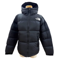 成色極佳 ▼ THE NORTH FACE ND92331 Nuptse 連帽衫 Logo 刺繡連帽拉鍊羽絨外套 黑色 L 正品男款