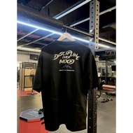 Discipline Over Mood Oversized Gym Shirt
