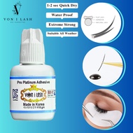 VON I LASH Glue Blue Cap Ultra Fast Dry 2 sec