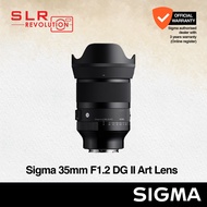 Sigma 35mm F1.2 DG II Art Lens