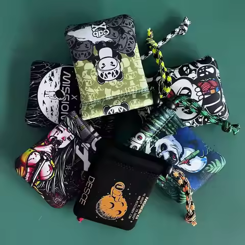 11x8cm Automotive Desce X Mission Trendy Water Proof Pound Dual 18650 Box Mods Carry Pouch AIO Bag I