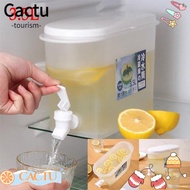 CACTUS Cold Water Jug, With Tap Plastic Fruit Teapot,  Cold Water Container 3.5L Drink Dispenser Ref