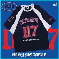 BabyMonster Batter Up Number 07 3D Design Short Sleeve T-Shirt