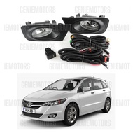 (DLAA HD-259) Fog Lamp Honda Stream 2007/2008/2009/2010Y With OEM Switch & Cable