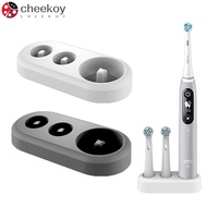 CHEEKOY Electric Toothbrush Holder, Space Saving Plastic Replacement Stand Base, Creative Durable Ea