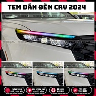 CRV 2023 2024 2025 light sticker, waterproof, durable CRV light decorative decal