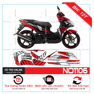 TEM RỜI NOUVO 5 CHẾ ĐỎ ĐEN