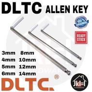(HEAVY DUTY)DLTC ALLEN KEY /Ball point allen key 3mm 4mm 5mm 6mm 8mm 10mm 12mm 14mm hex key