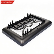 CRAFTSERIES 2 Din 7 Inch 9 Inch to 10Inch Car Center Console Radio Frame Suitable for All Car Models