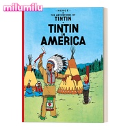 Milu Tintin ในอเมริกาหนังสือภาษาอังกฤษดั้งเดิมการผจญภัยของตินติน