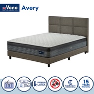 Vono Avery Mattress Tilam Vono | Queen & King Size | Pocket Spring | Natural Latex | 12.5 inches | M