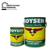 BOYSEN Automotive Lacquer White 1L and 4L/1 Gallon