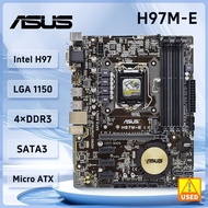 Asus H97M-E Motherboard Intel H97 DDR3 16GB PCI-E 3.0 M.2 USB3.0 PCI-E 3.0 Micro ATX support Core i3