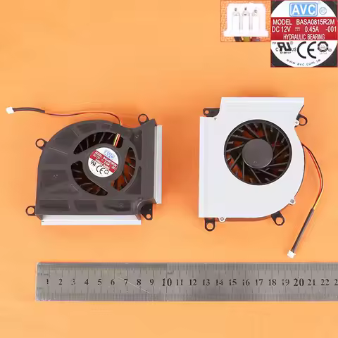 New Laptop Cooling Fan For MSI GT60 GT70 GX60 GX70(AAVID Brand,OEM) PN:PABD19735BM-153 0.65A 12V