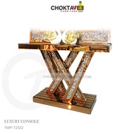 โต๊ะคอลโซล กระจก 120 cm. (MIRROR Series) รุ่น TMP-72122 [Trio Collection]