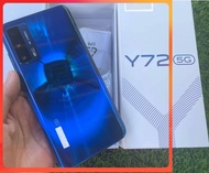 วีโว่ โทรศัพท์มือถือVIVO Y72 (5G) 6+128 GB 5G  ⚙ระบบปฎิบัติการ Android 10.0 - Core 10  - แรม 8 GB  -