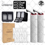 Dreame H12 Dual / H12 Pro / H12 Plus Accessories: Roller Brush, HEPA Filter,  Citric acid descaling 